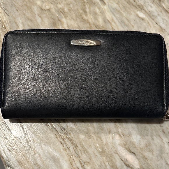 Jones New York Black Wallet with Silver Detail - Picture 1 of 7